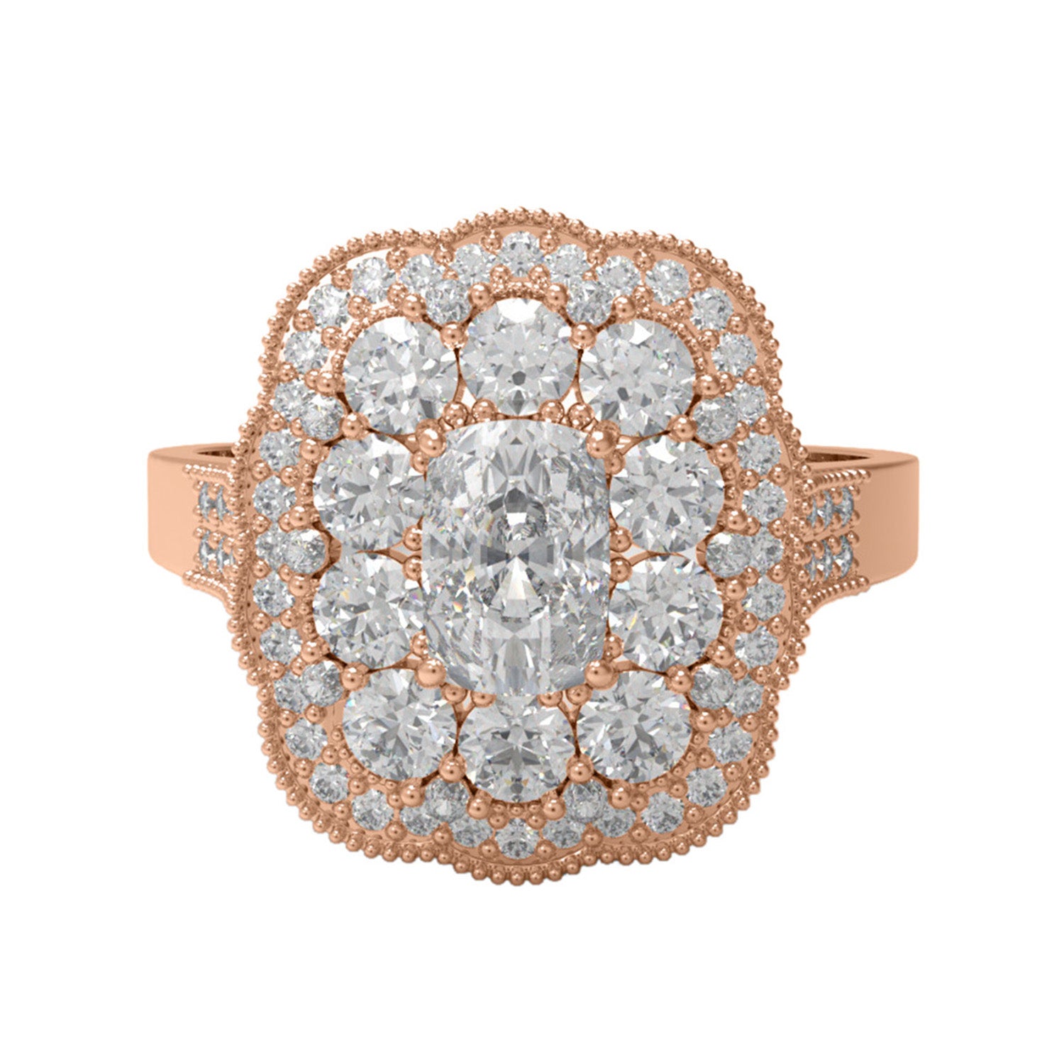 Moissanite Ring