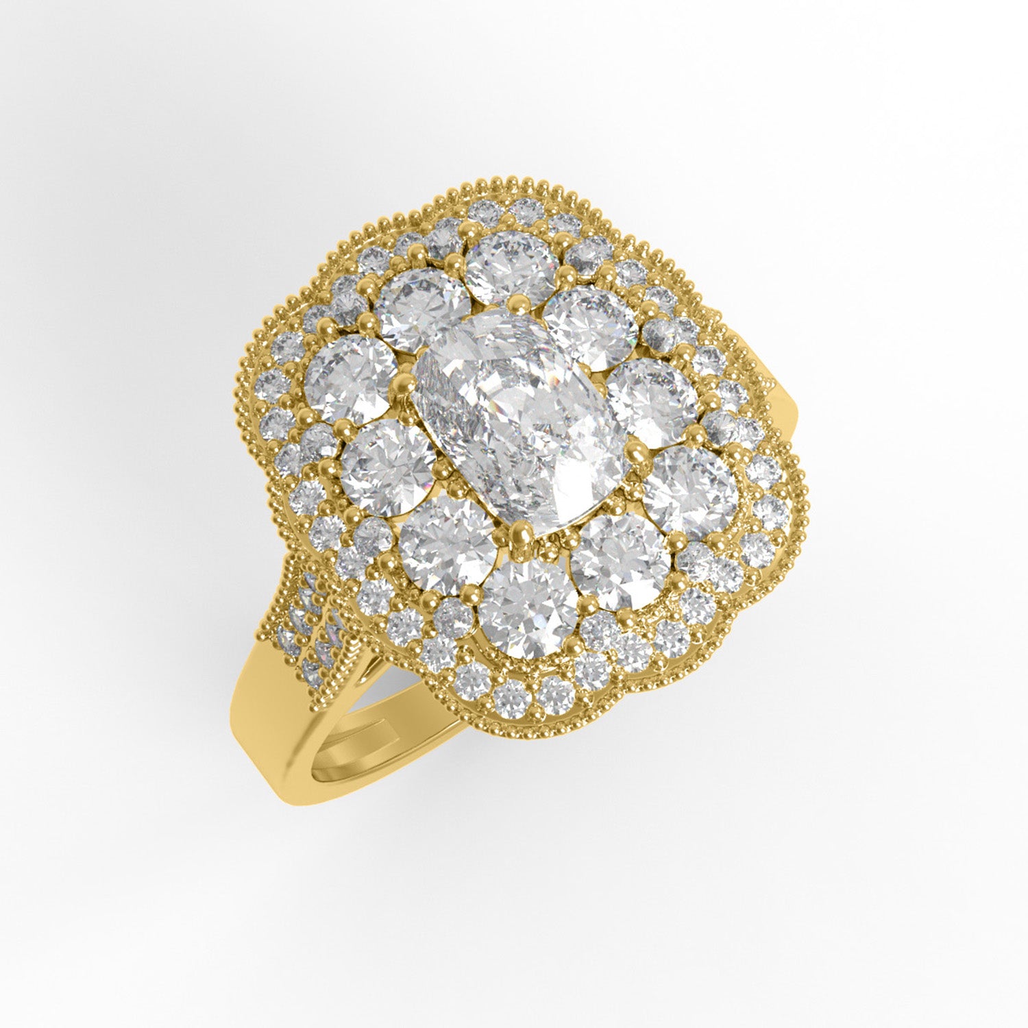 Moissanite Ring