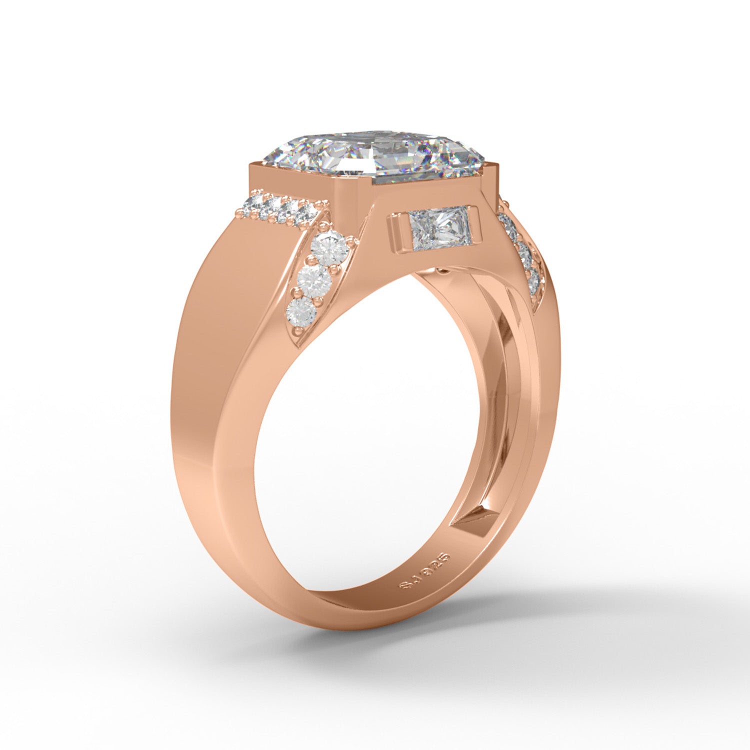 Moissanite Ring