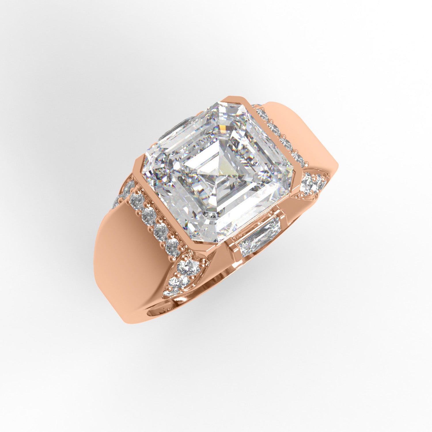 Moissanite Ring
