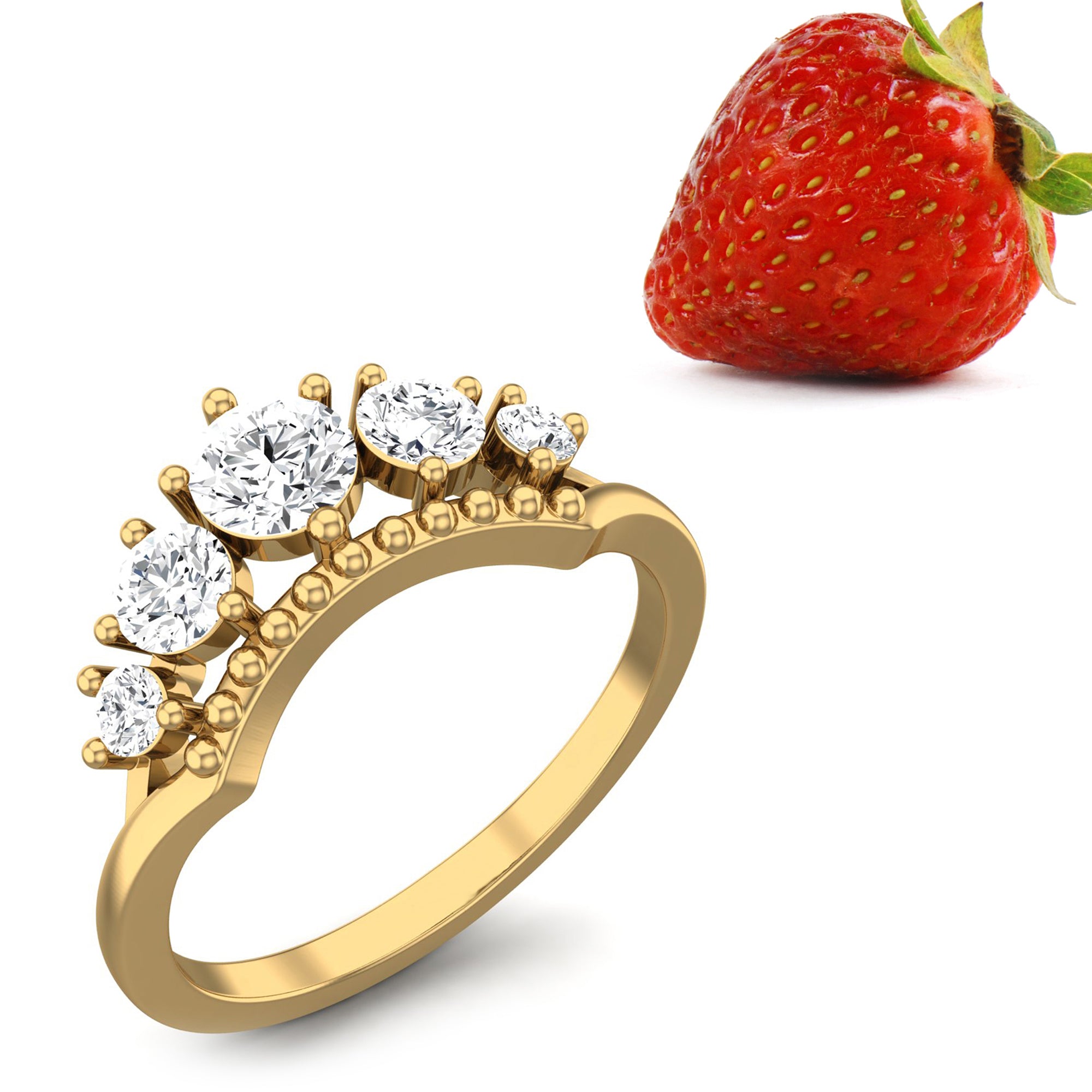 Moissanite Ring