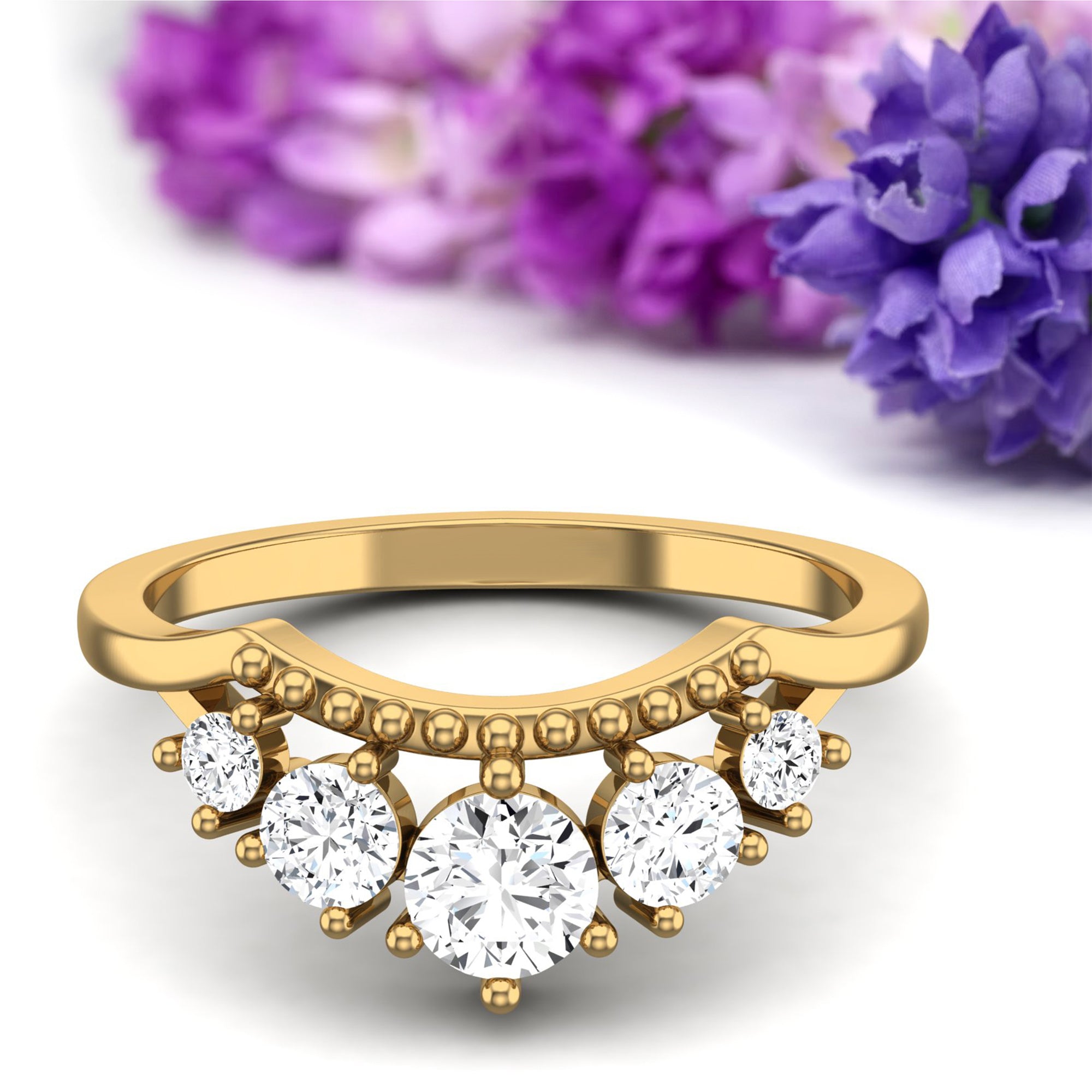Moissanite Ring