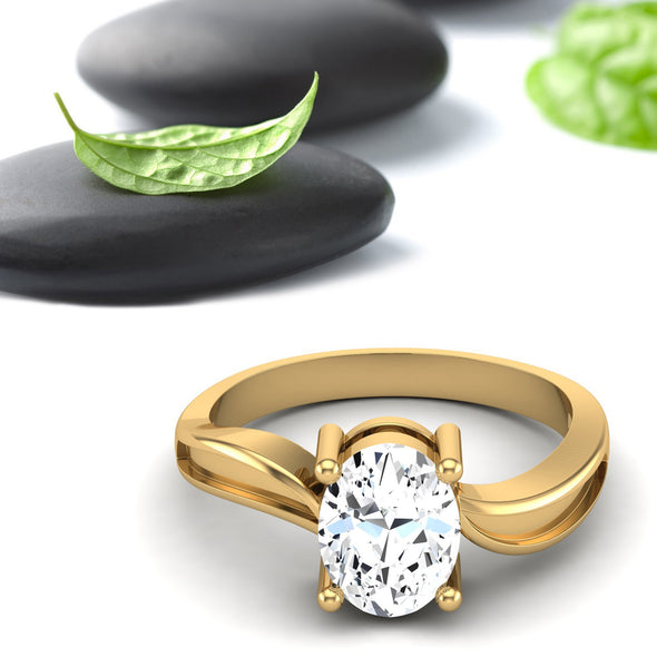 Moissanite Ring