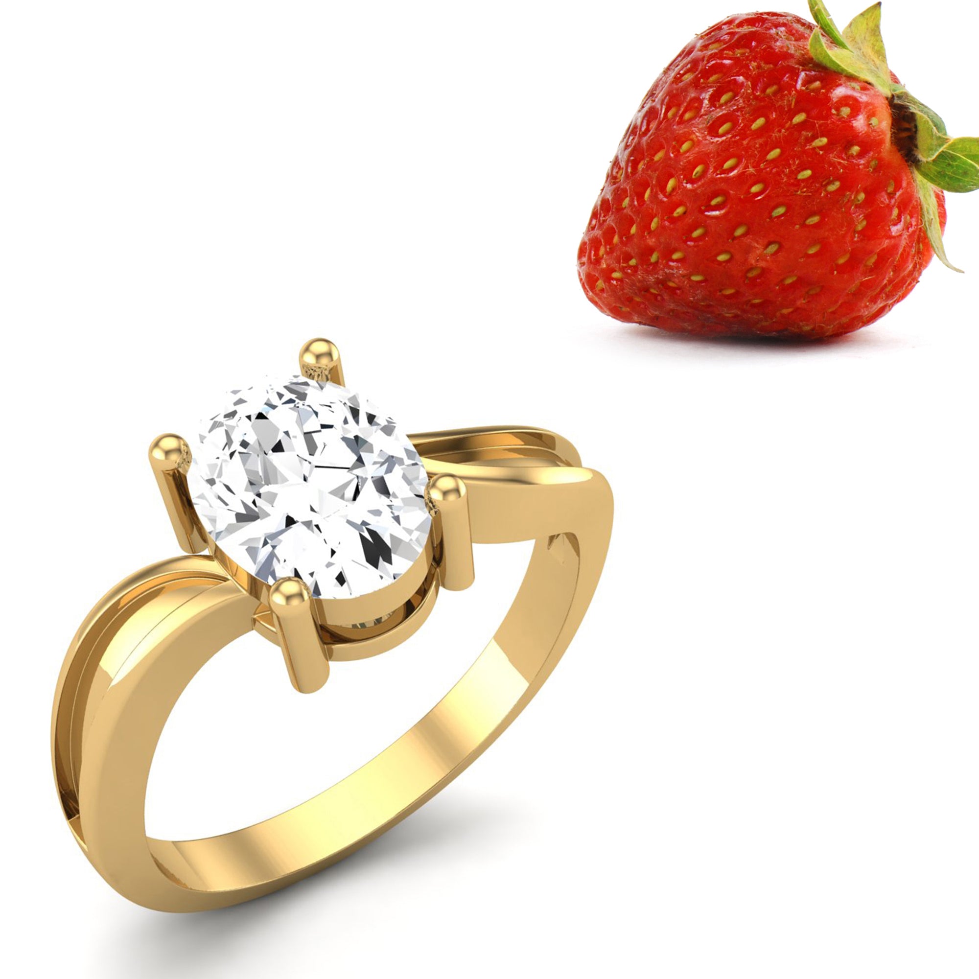 Moissanite Ring