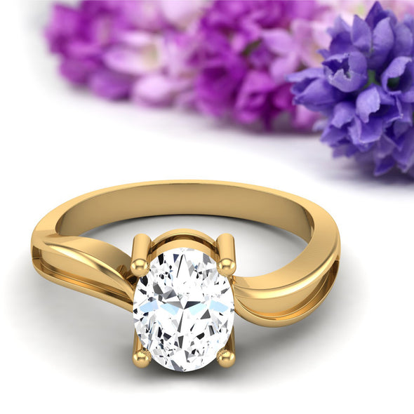 Moissanite Ring