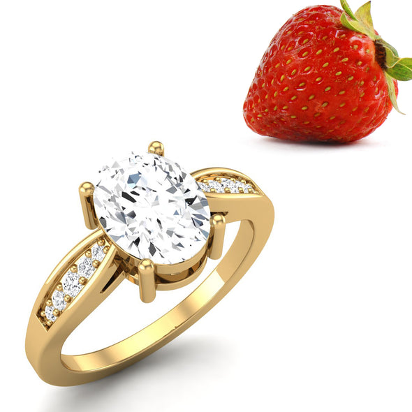 Moissanite Ring