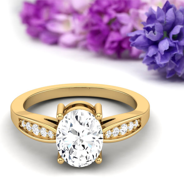 Moissanite Ring