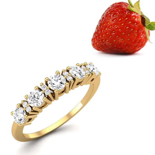 Moissanite Ring