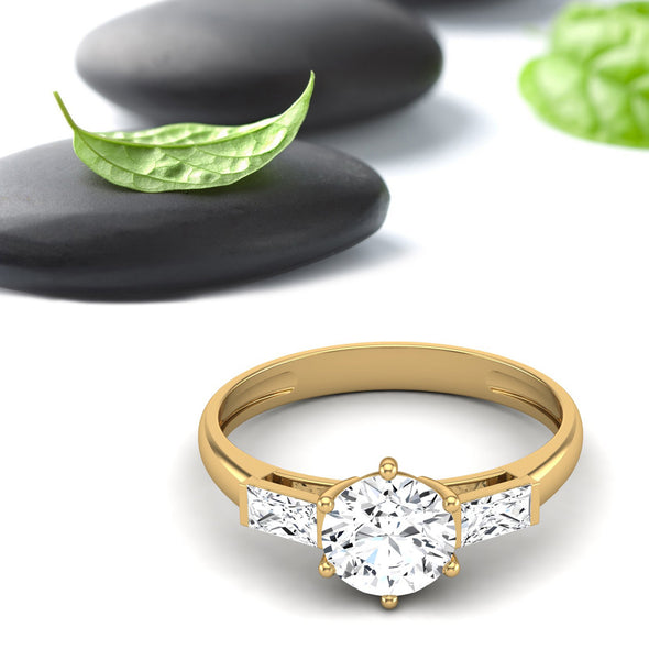 Moissanite Ring