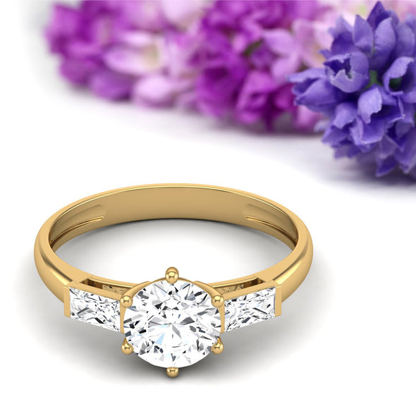 Moissanite Ring