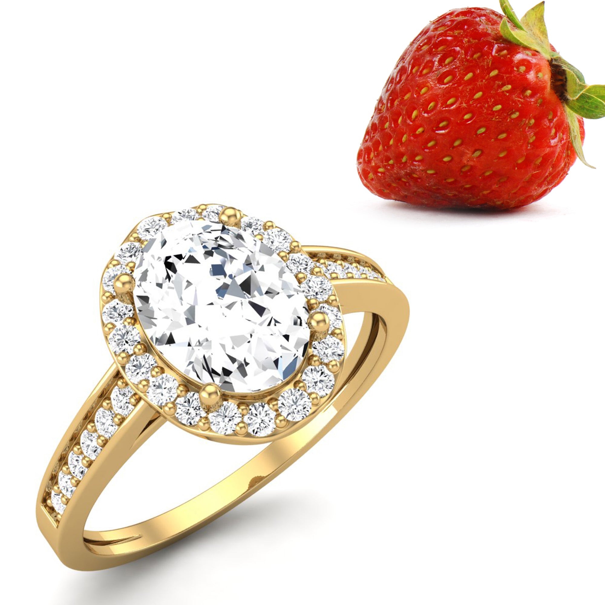 Moissanite Ring