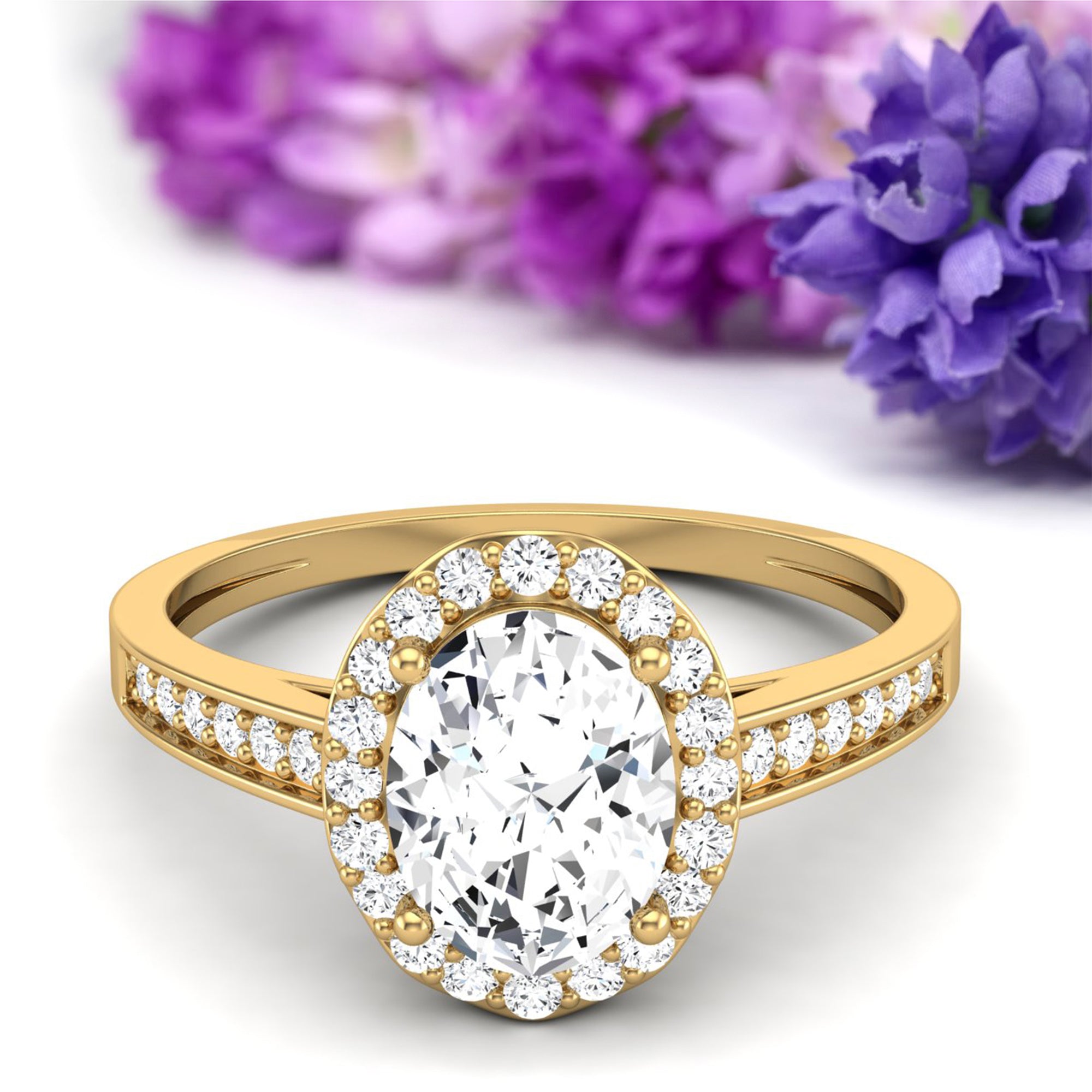 Moissanite Ring