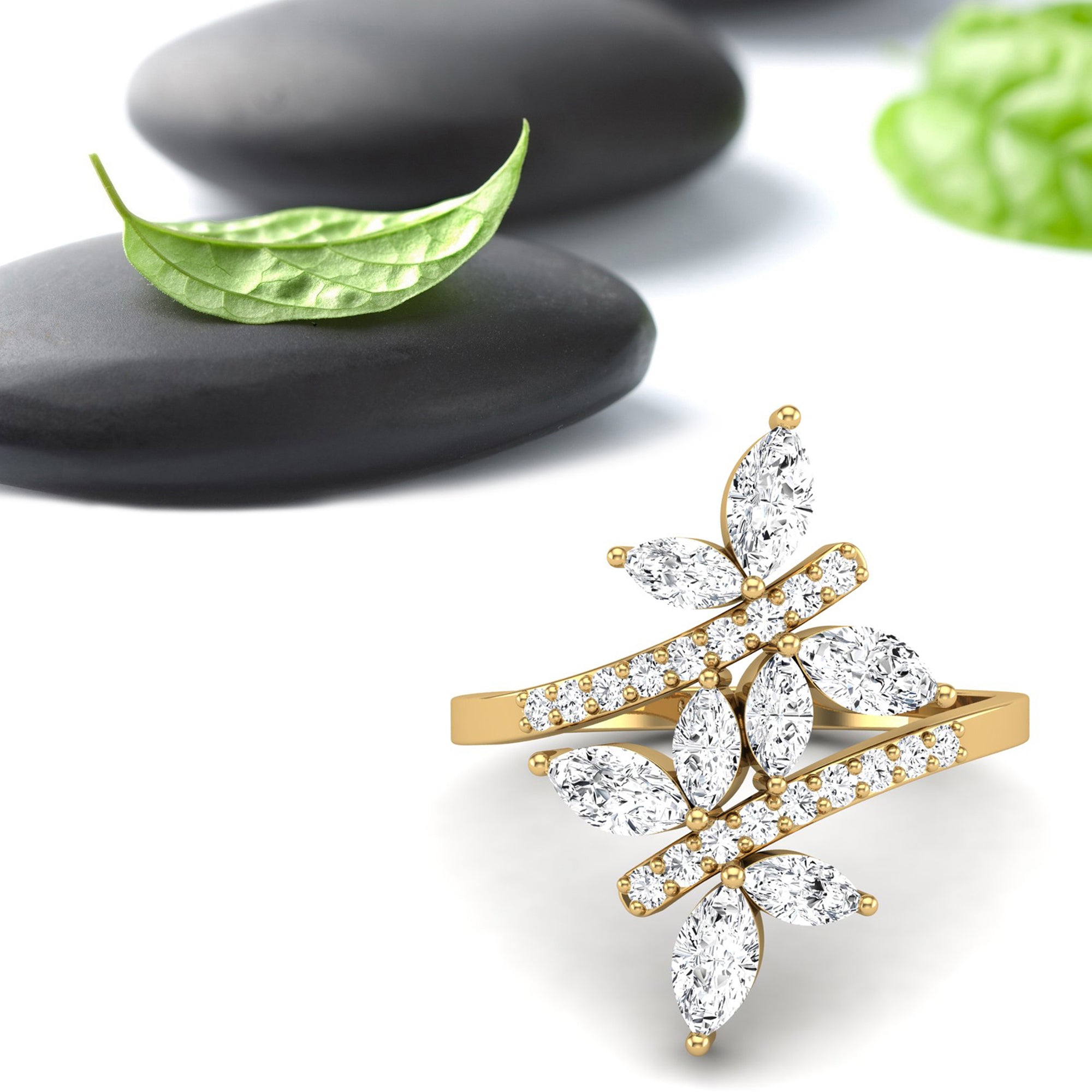 Moissanite Ring