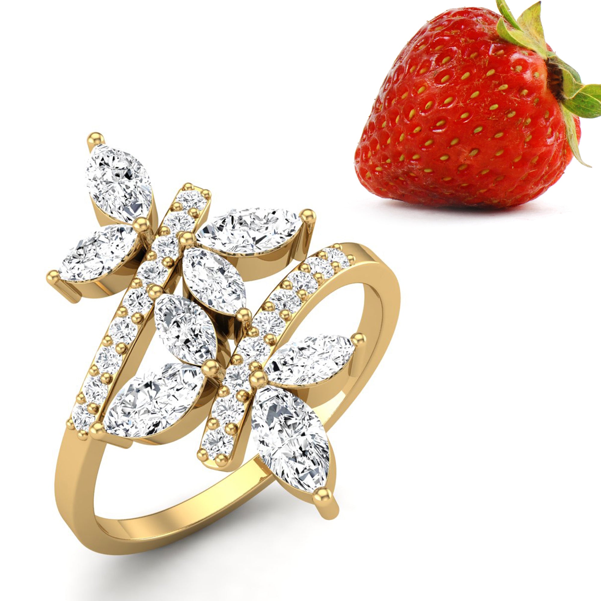 Moissanite Ring