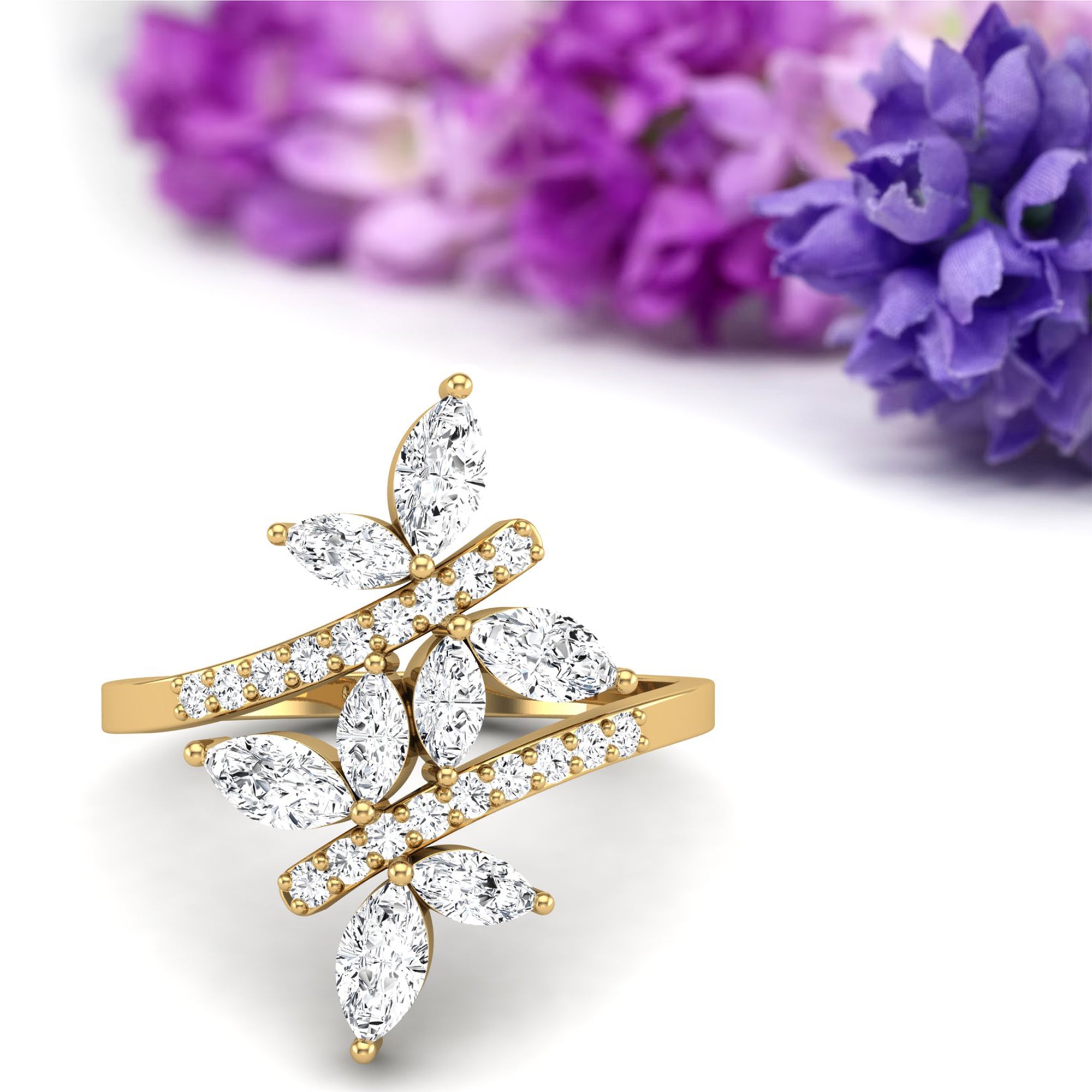 Moissanite Ring