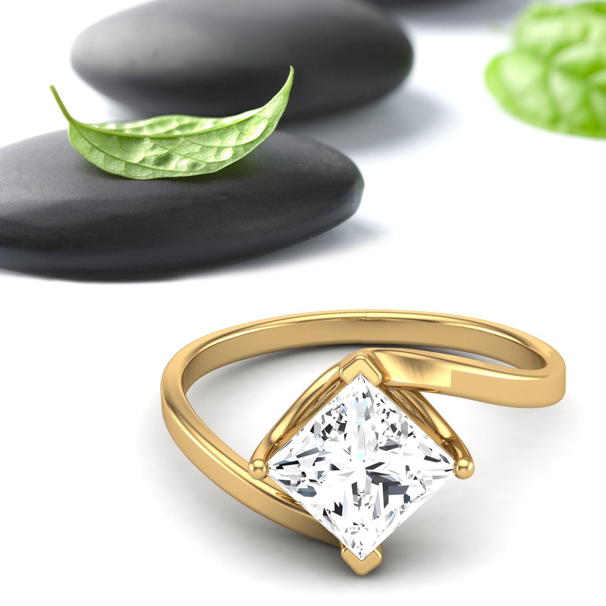 Moissanite Ring