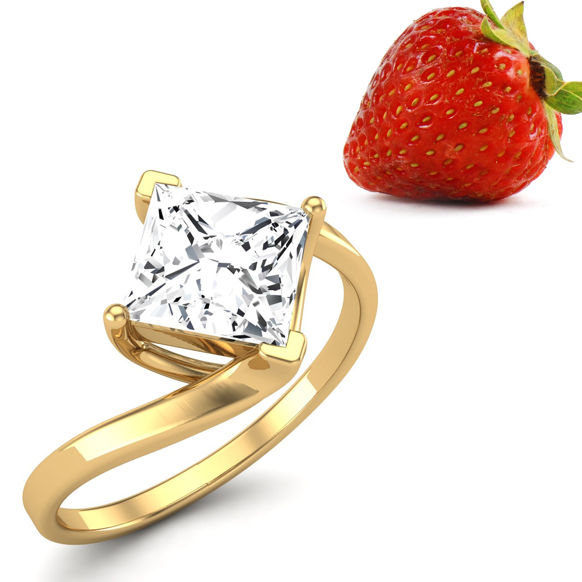 Moissanite Ring