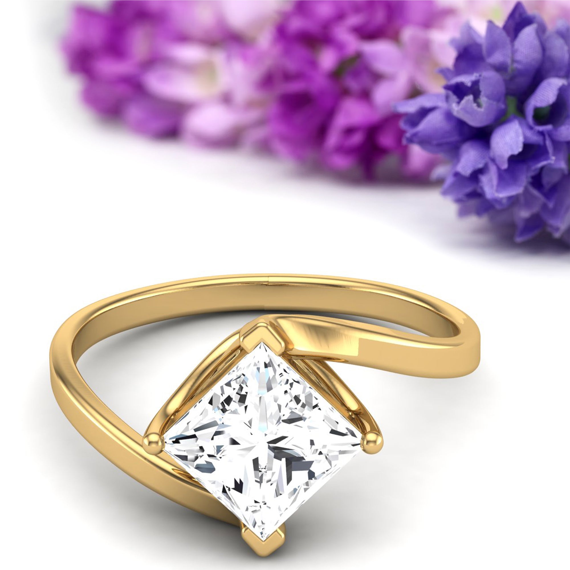 Moissanite Ring