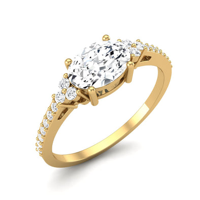 Moissanite Ring