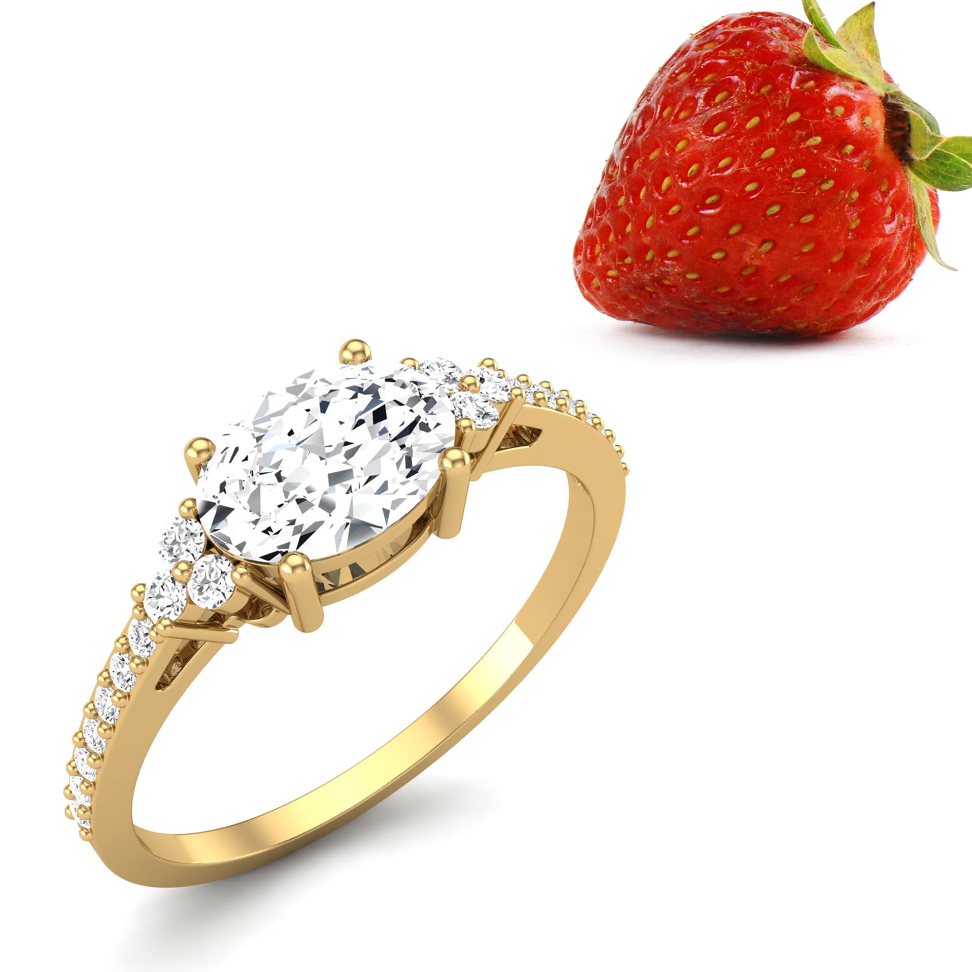 Moissanite Ring