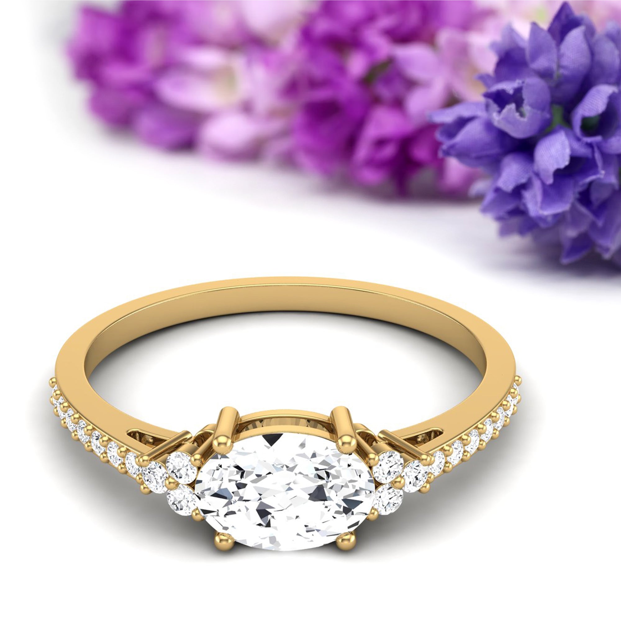 Moissanite Ring