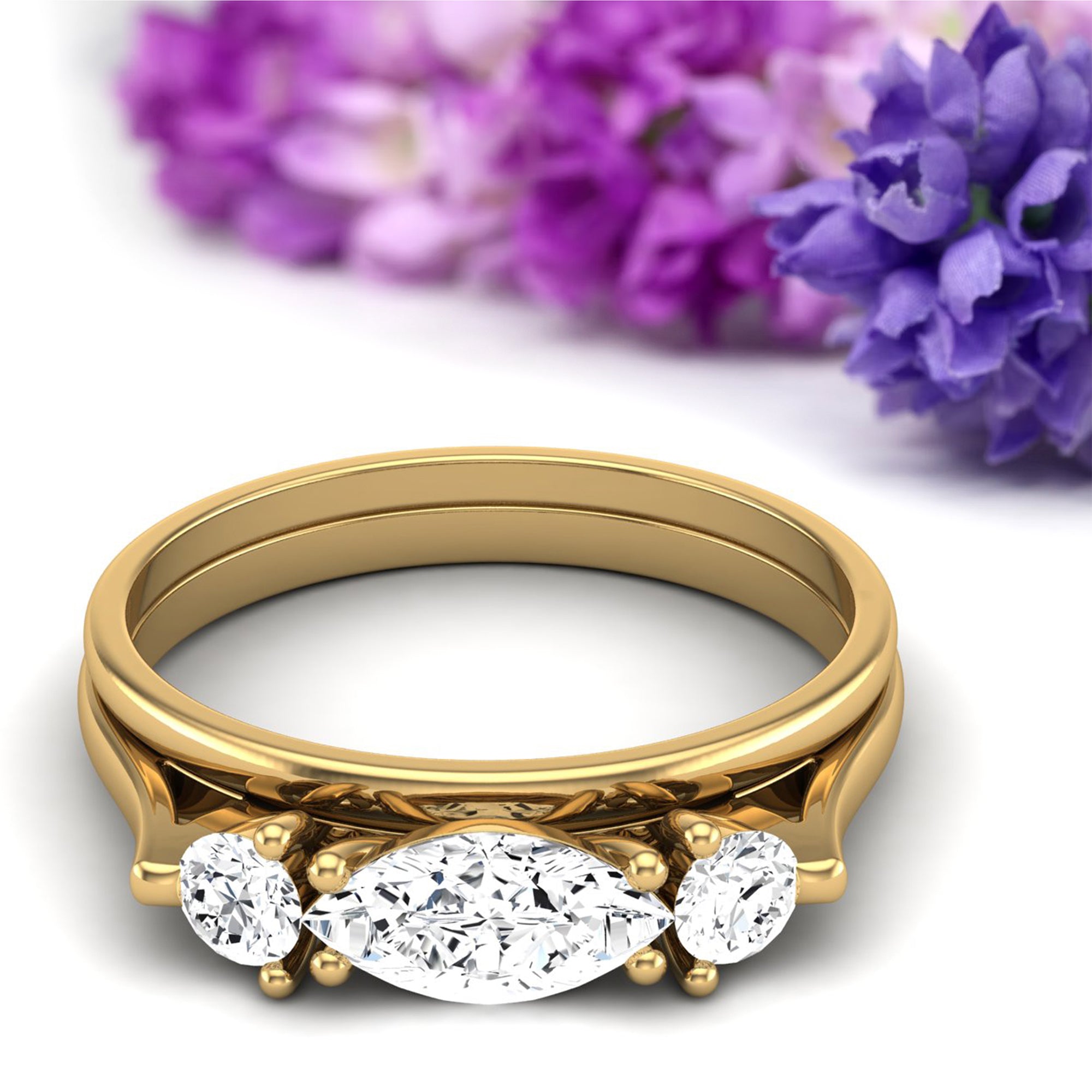 Moissanite Ring