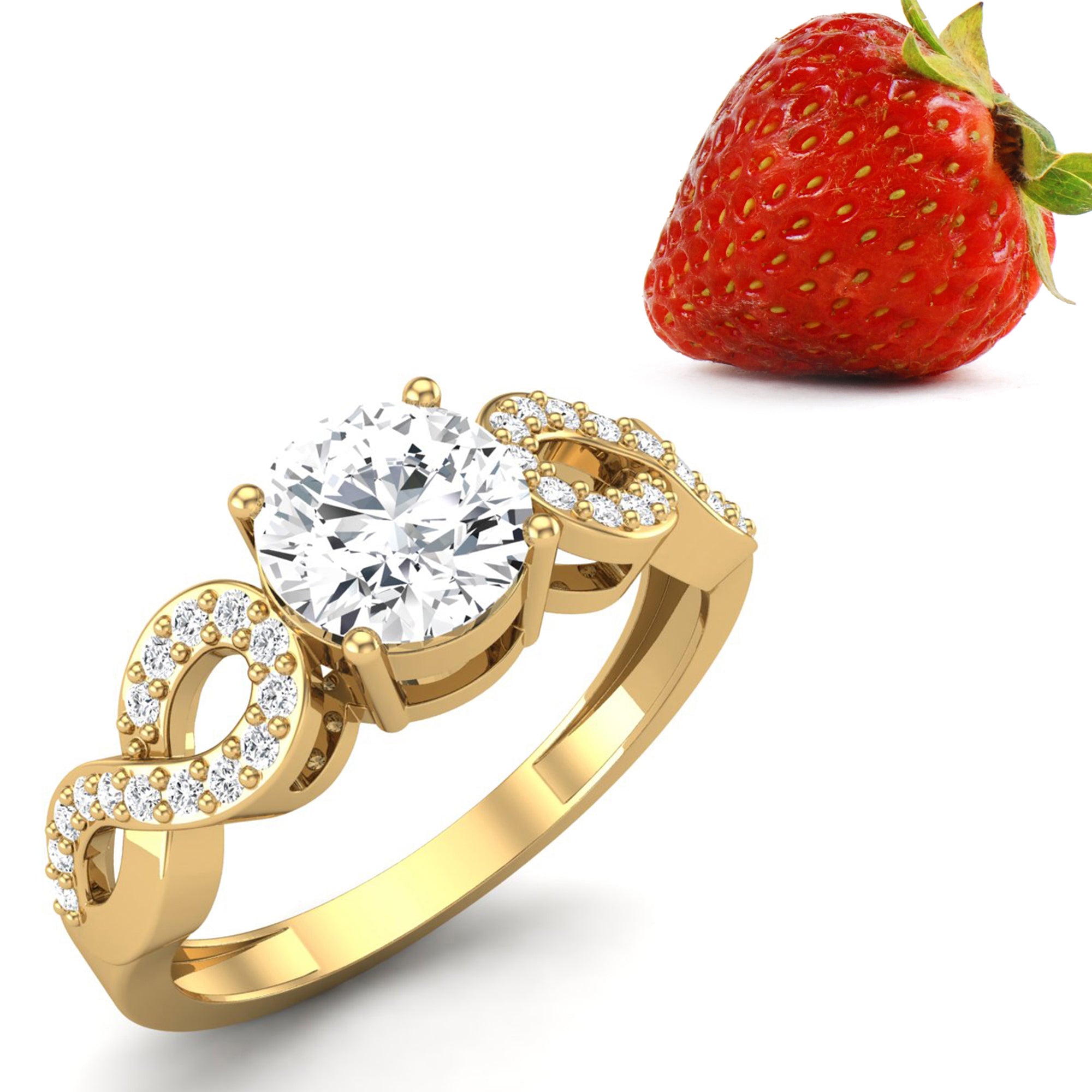Moissanite Ring