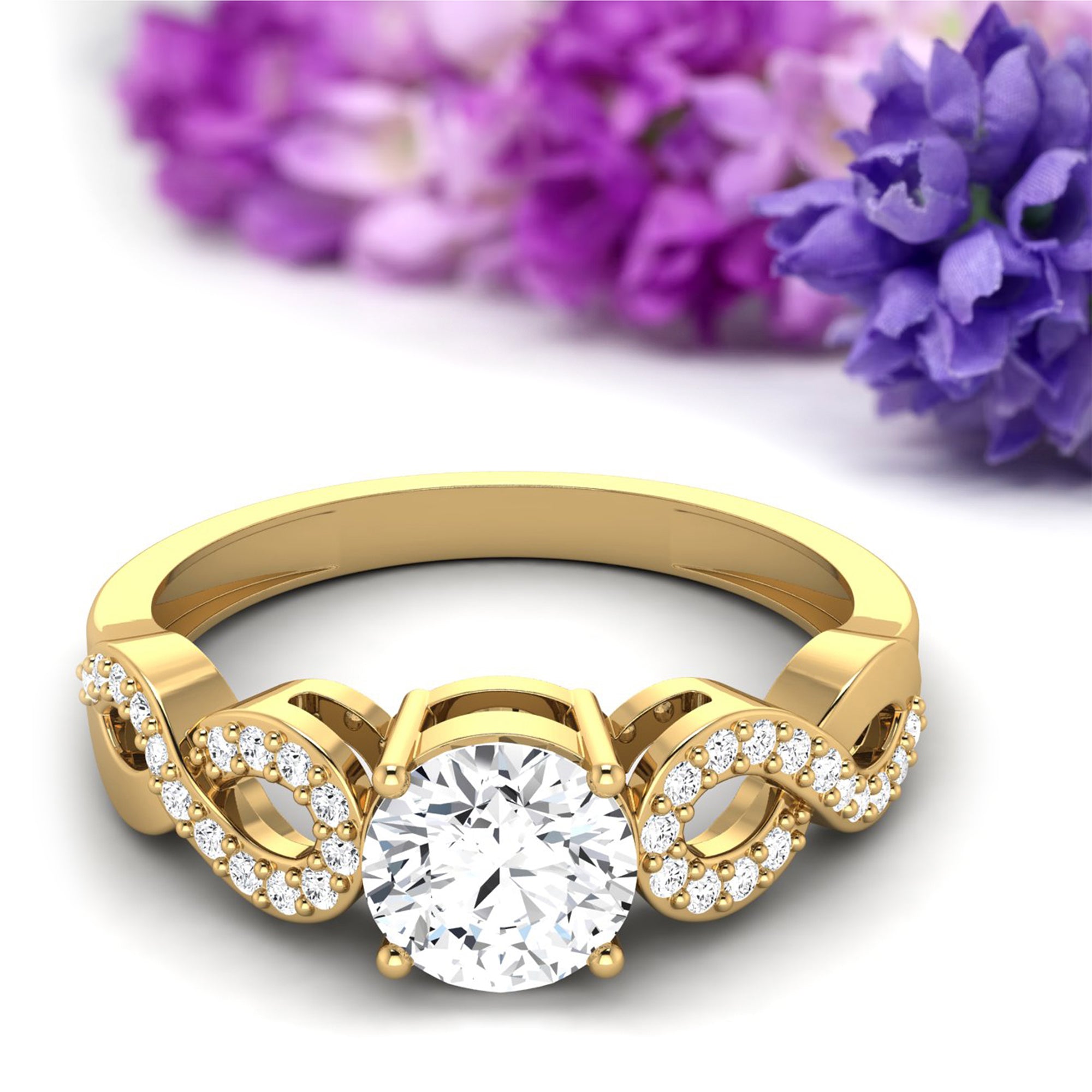 Moissanite Ring