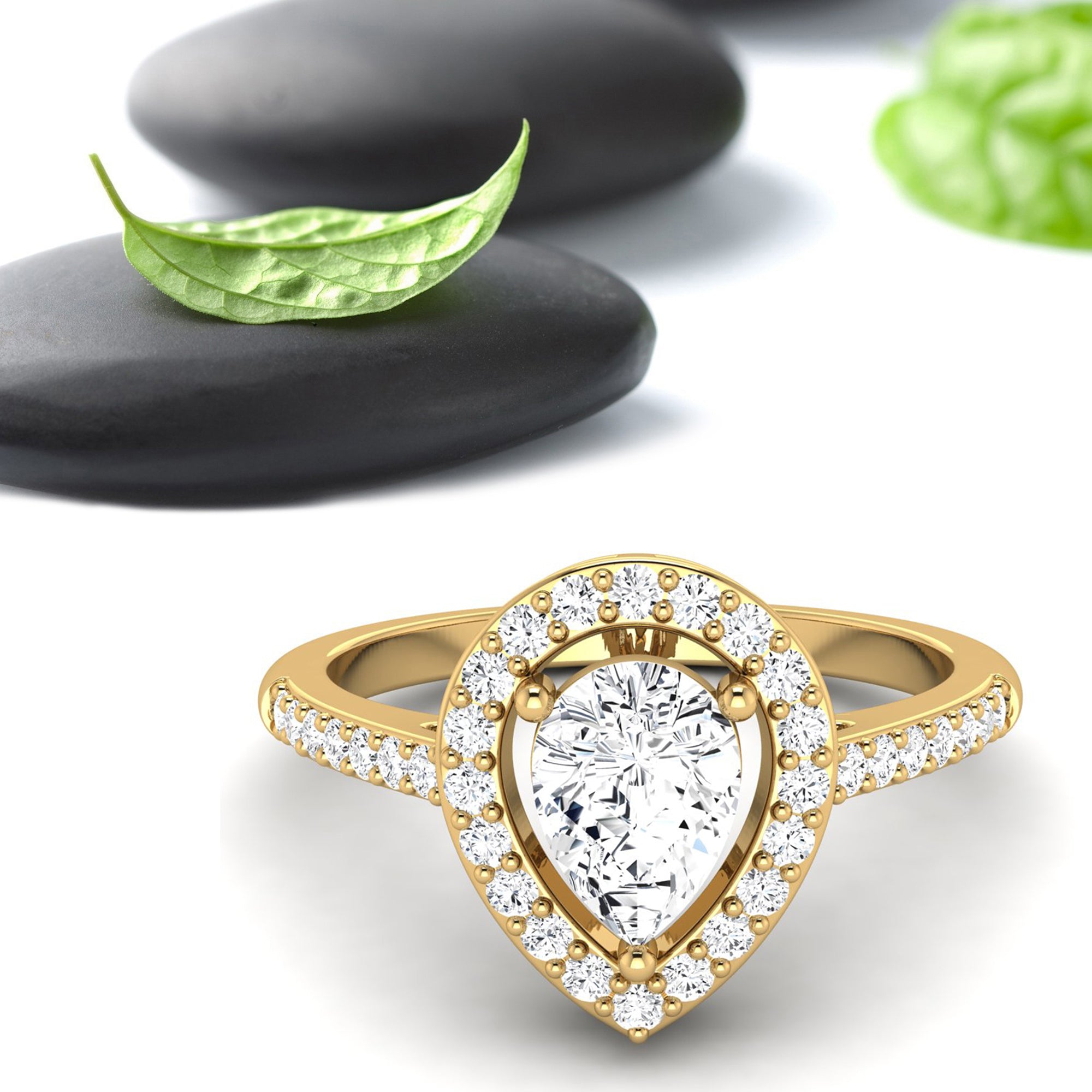 Moissanite Ring