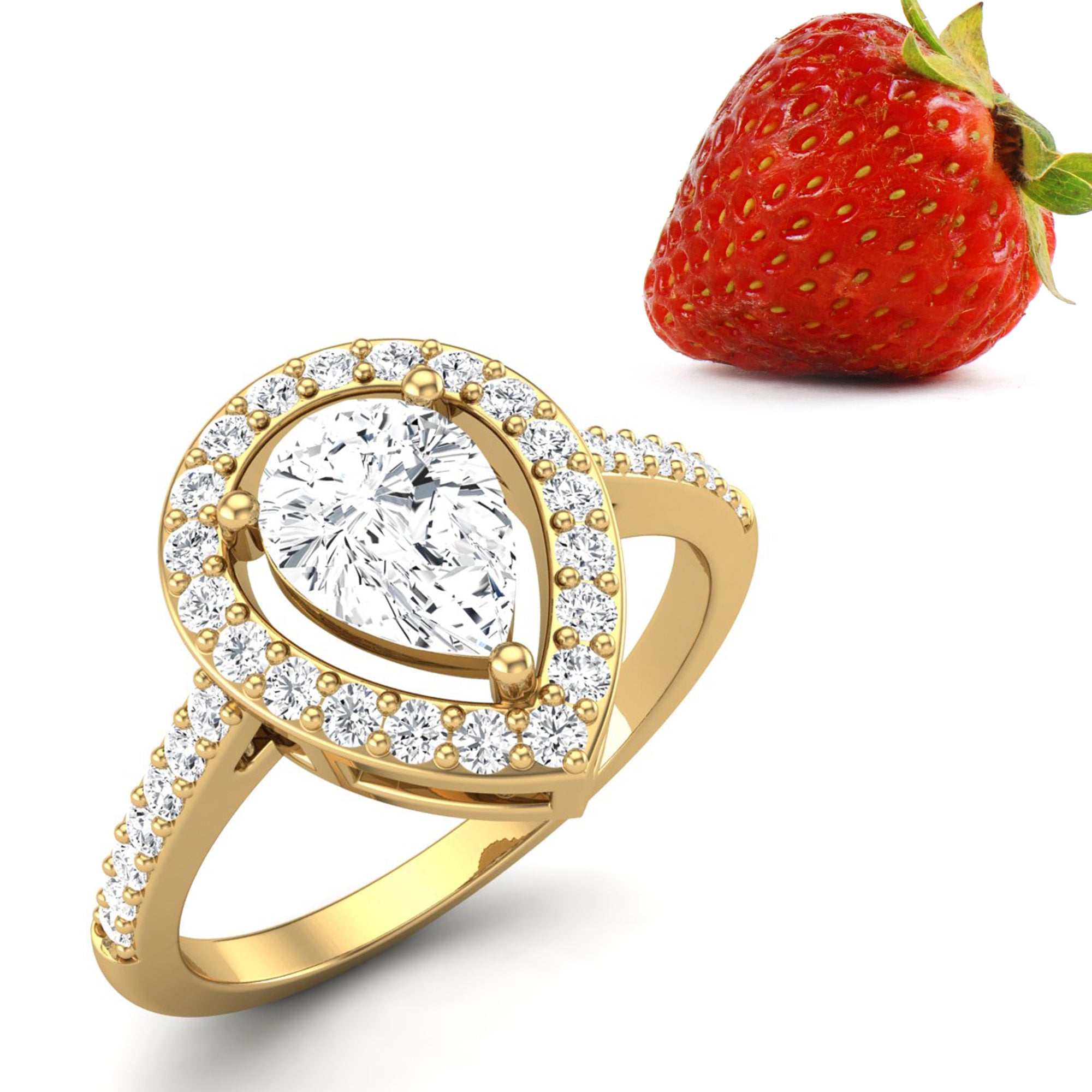 Moissanite Ring