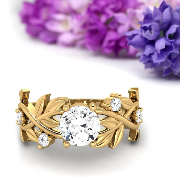 Moissanite Ring