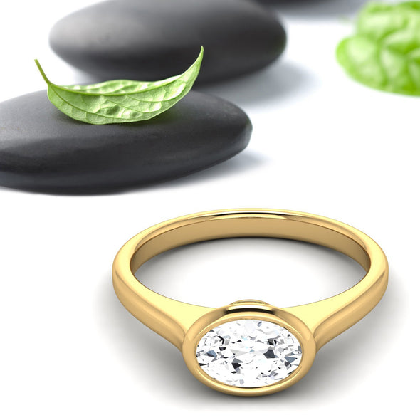 Moissanite Ring