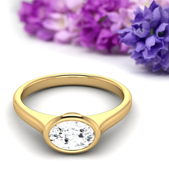 Moissanite Ring