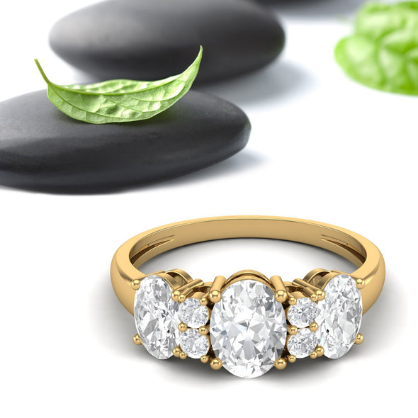 Moissanite Ring