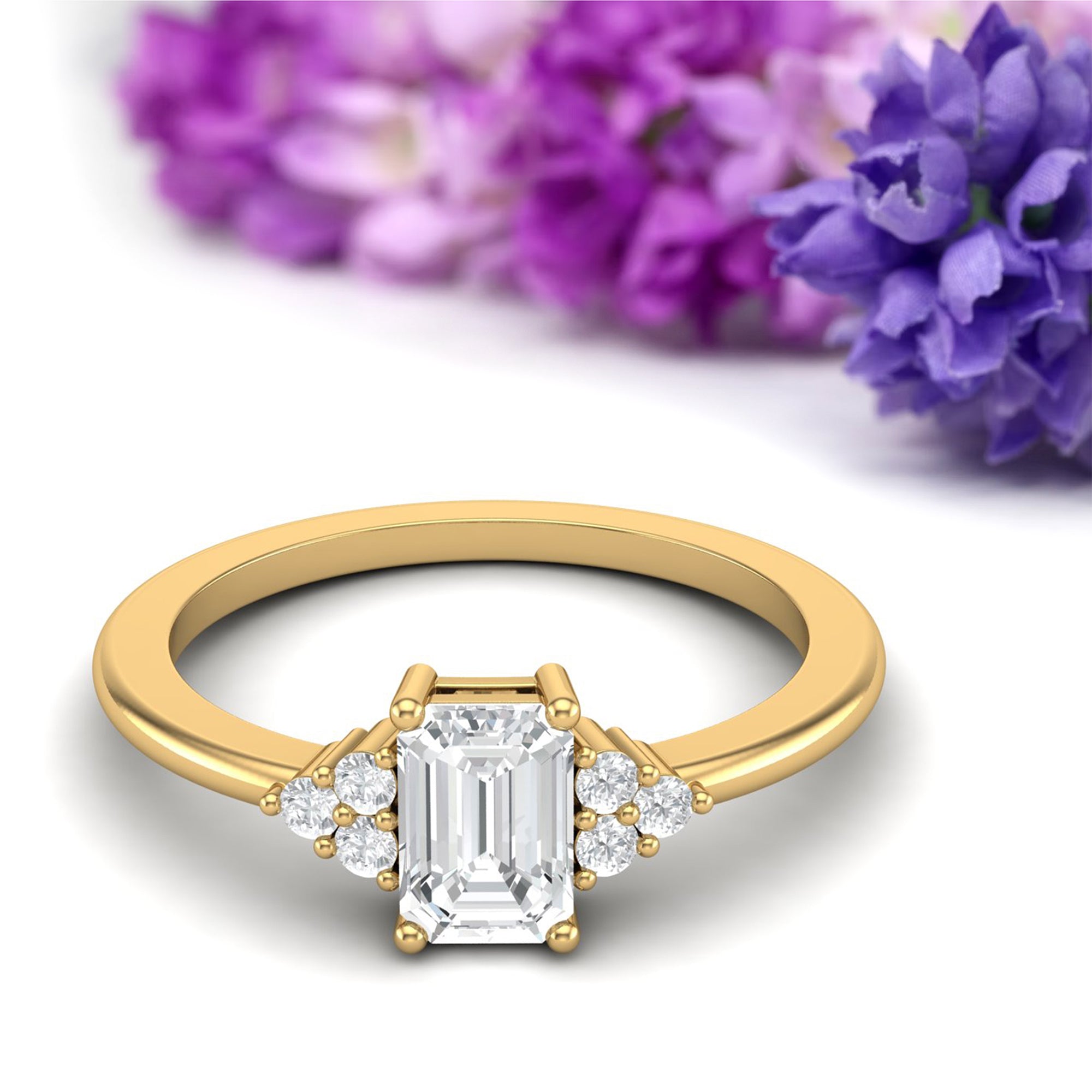 Moissanite Ring