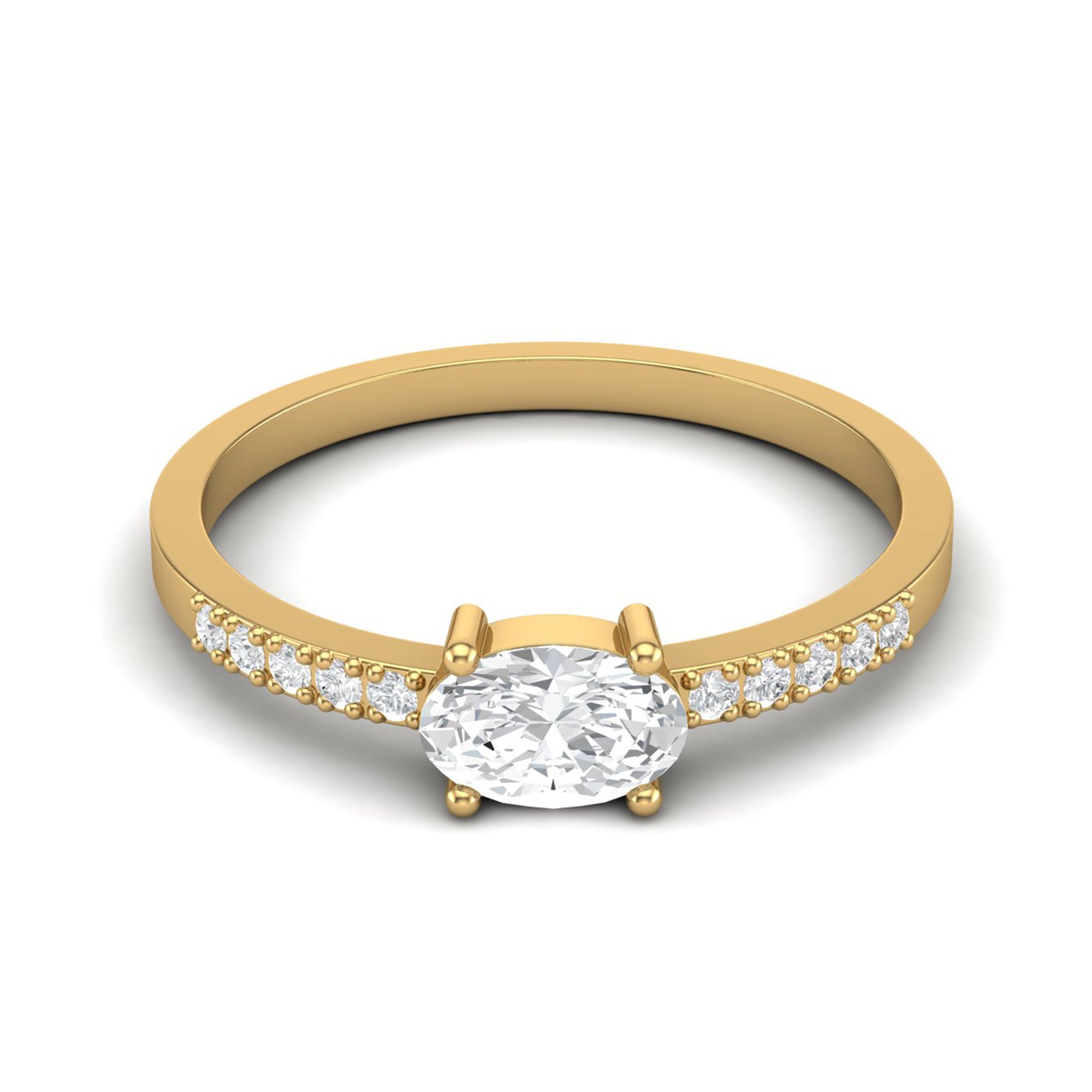 Moissanite Ring