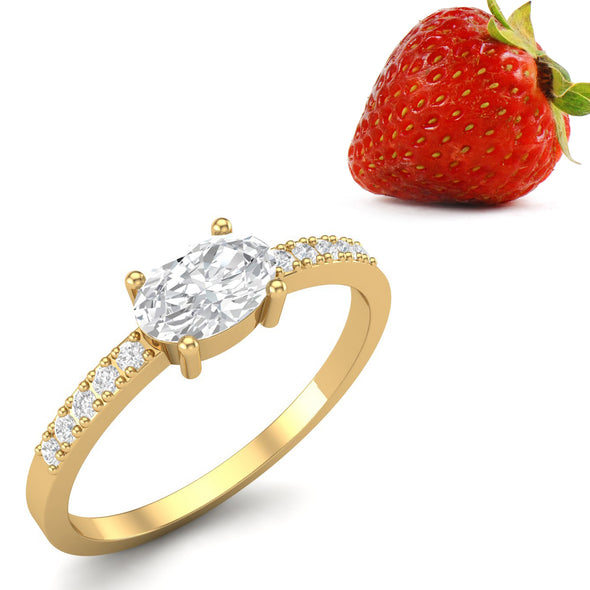 Moissanite Ring