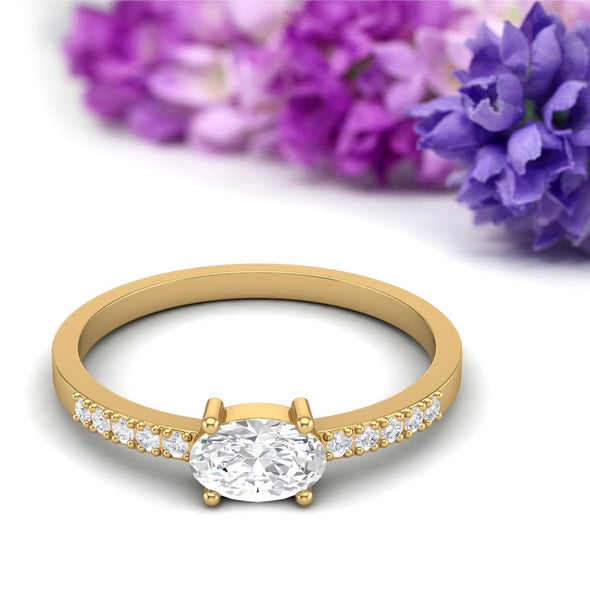 Moissanite Ring