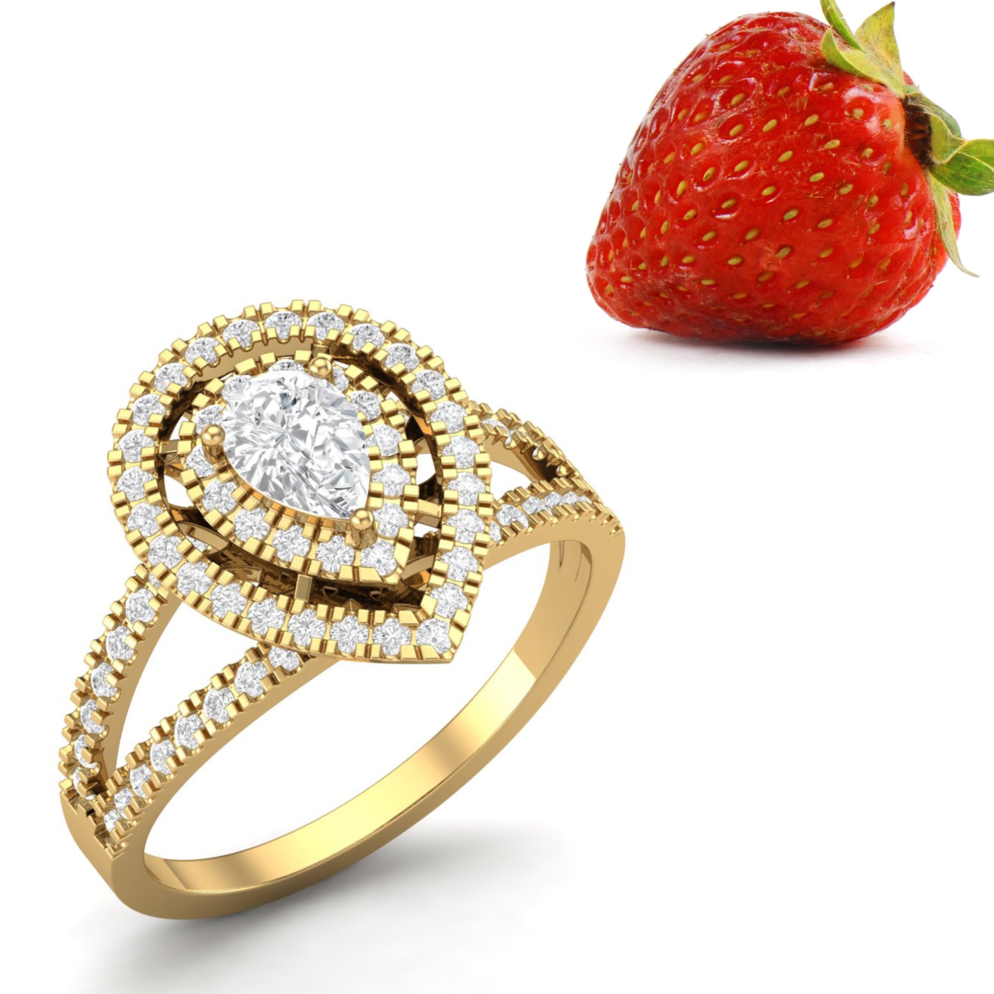 Moissanite Ring