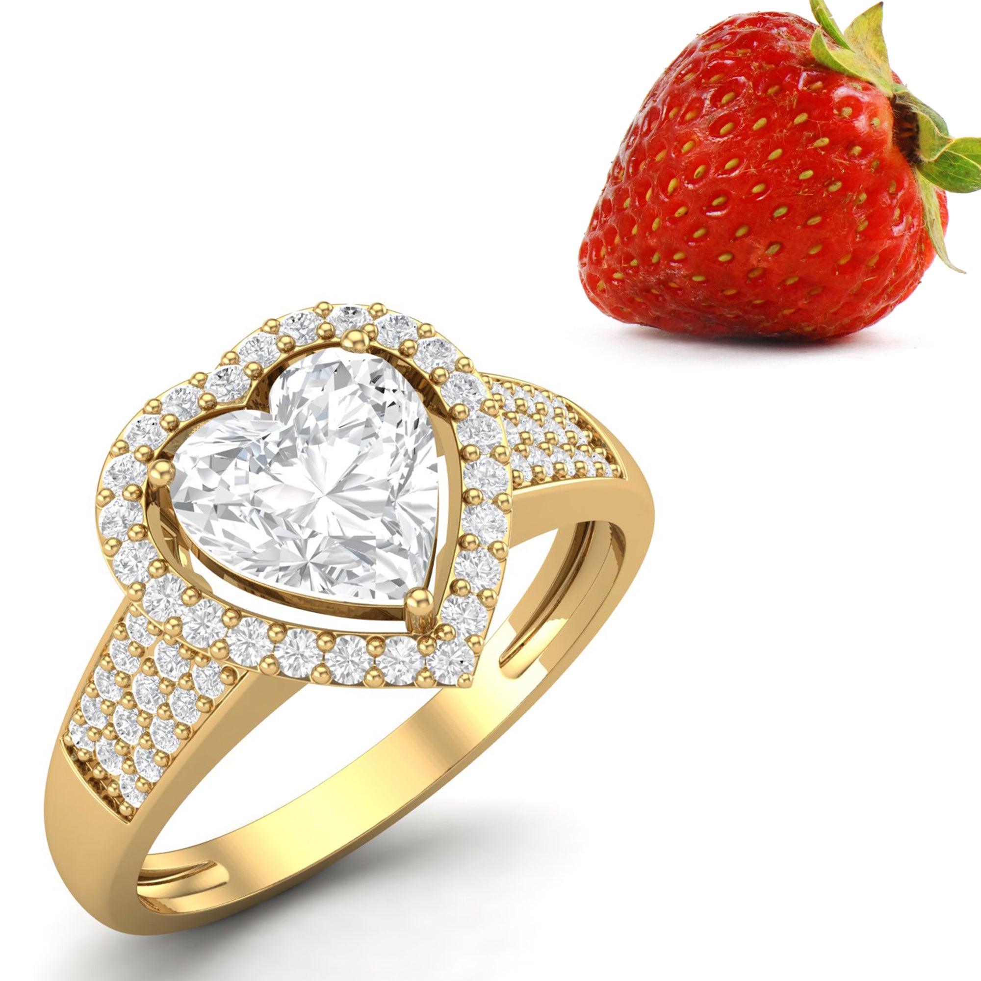 Moissanite Ring
