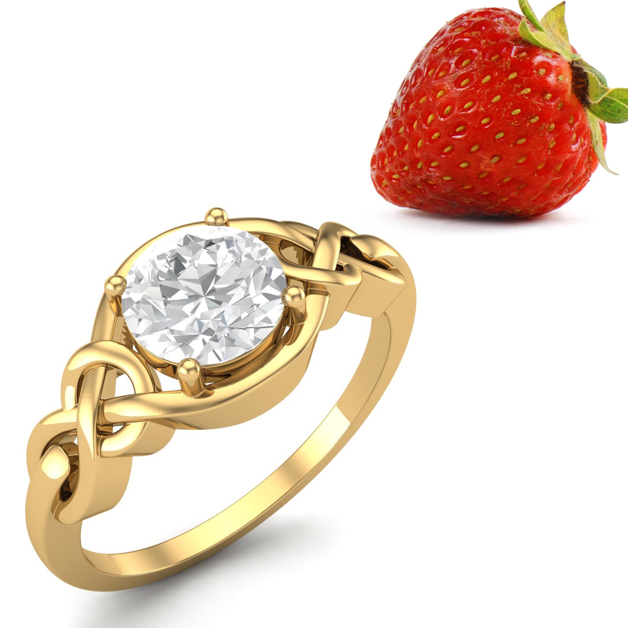 Moissanite Ring
