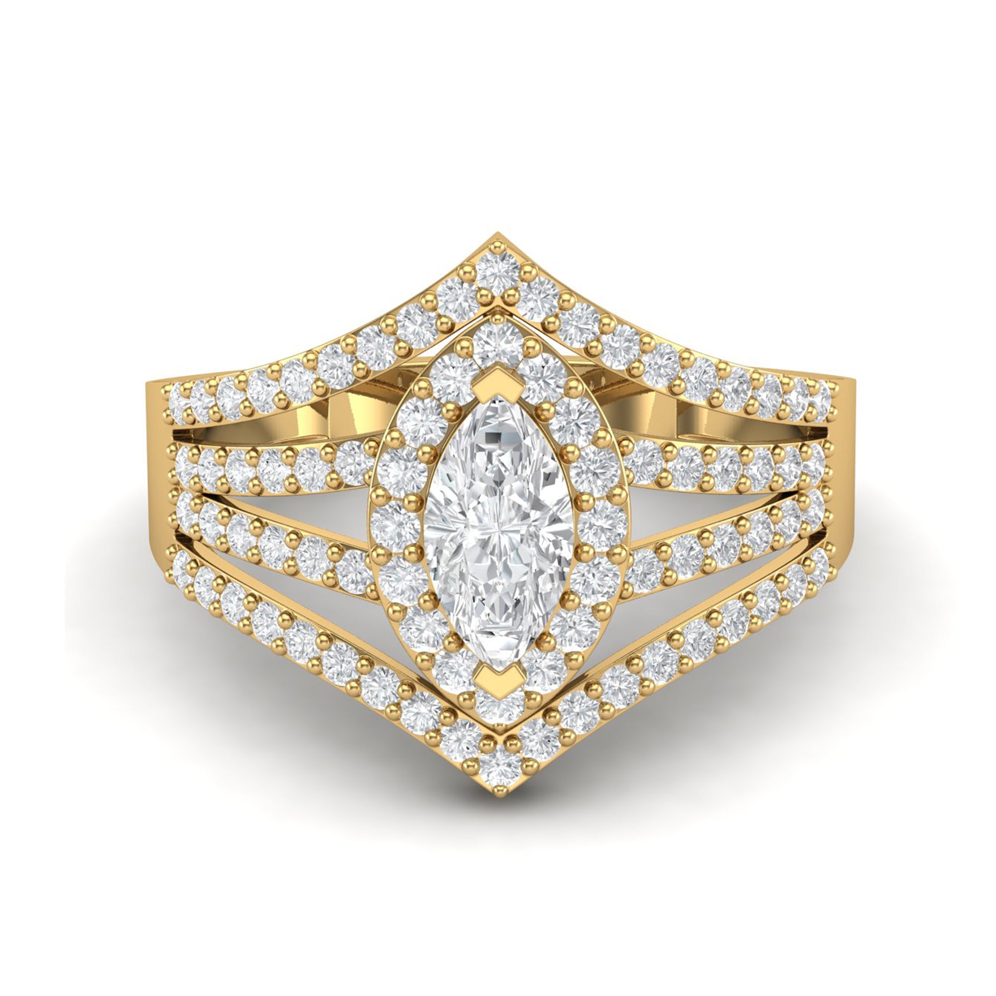 Moissanite Ring