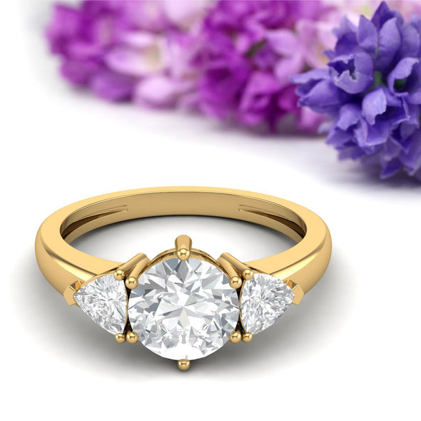 Moissanite Ring