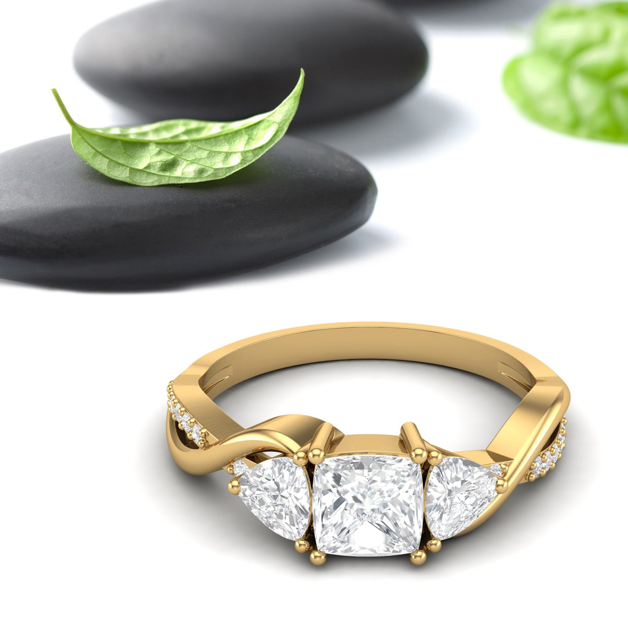 Moissanite Ring