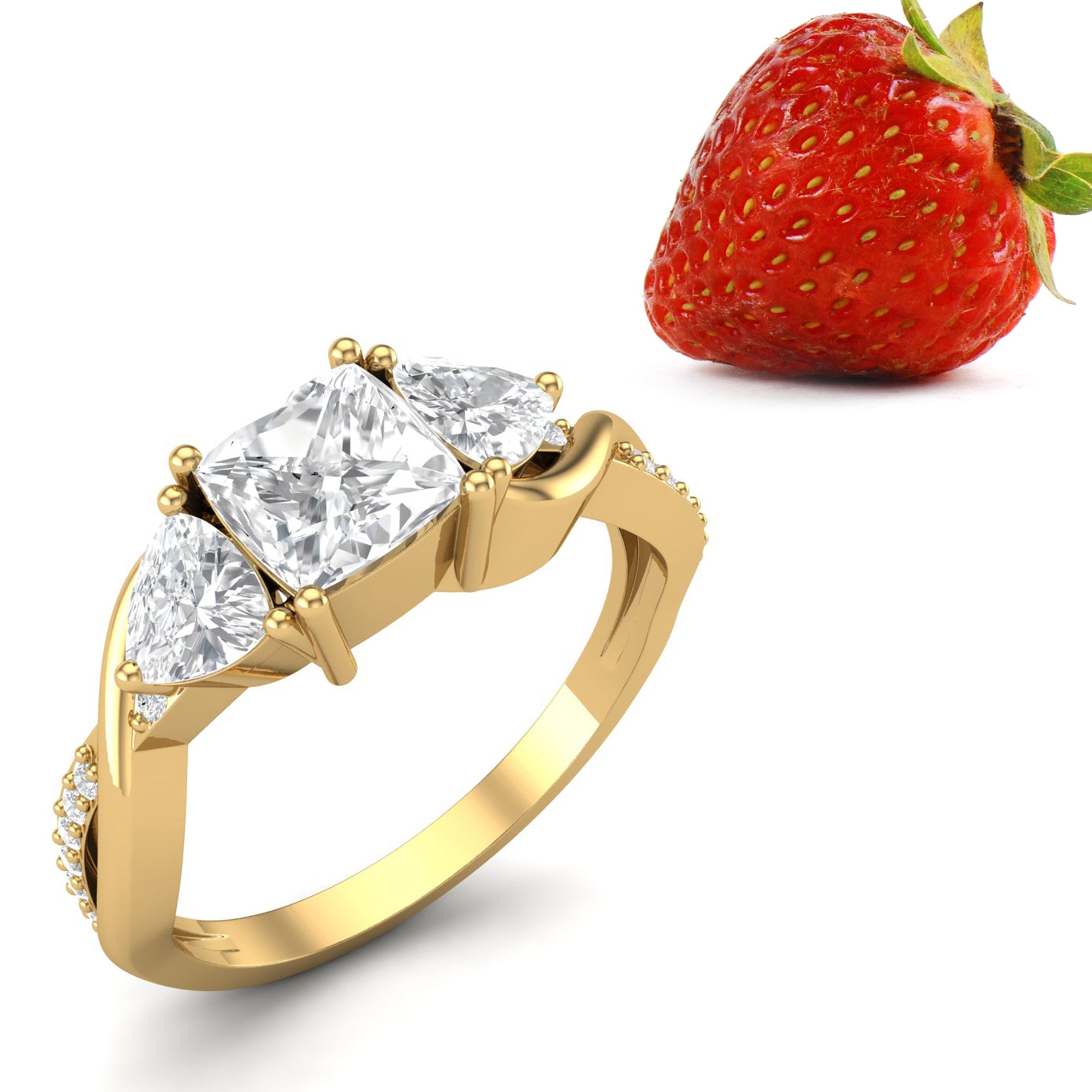 Moissanite Ring