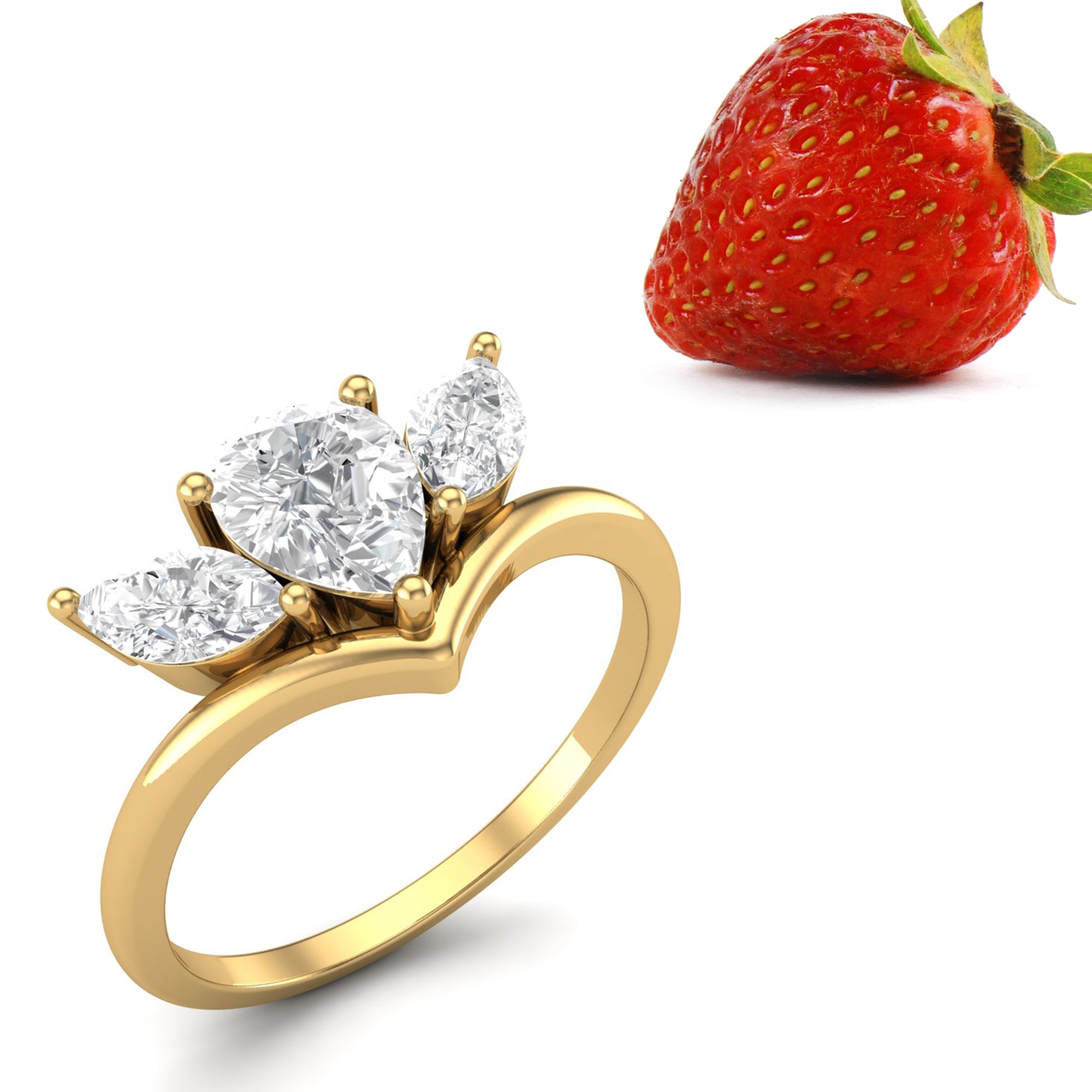 Moissanite Ring