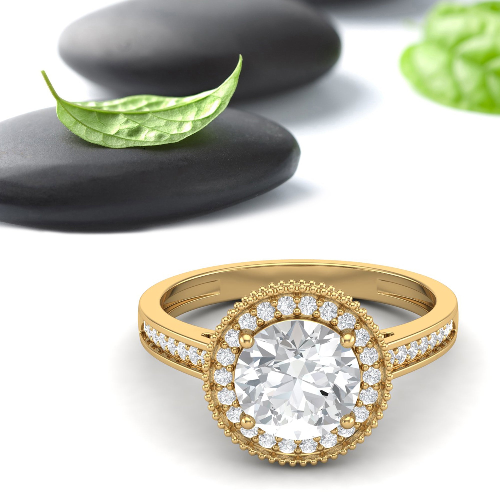 Moissanite Ring