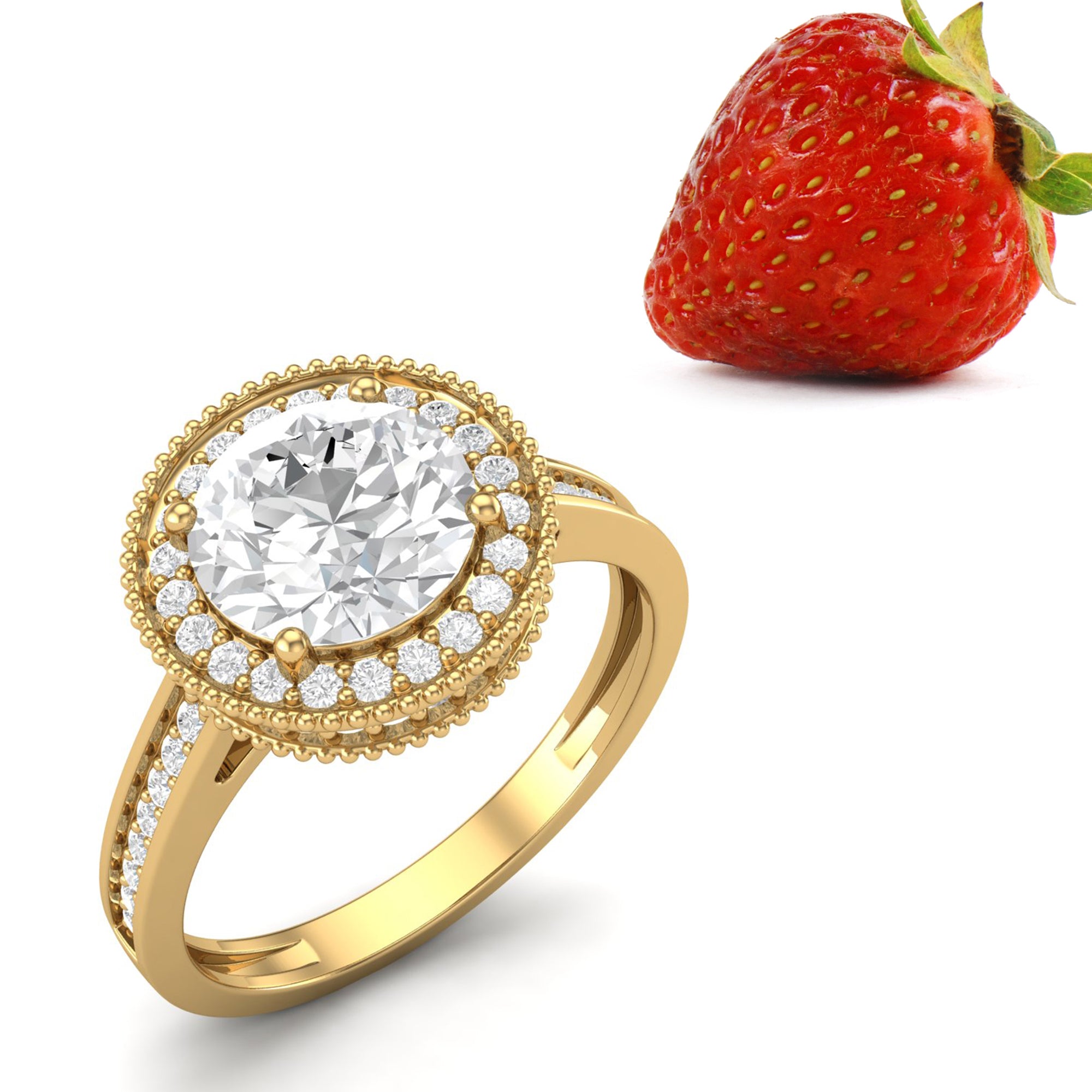 Moissanite Ring