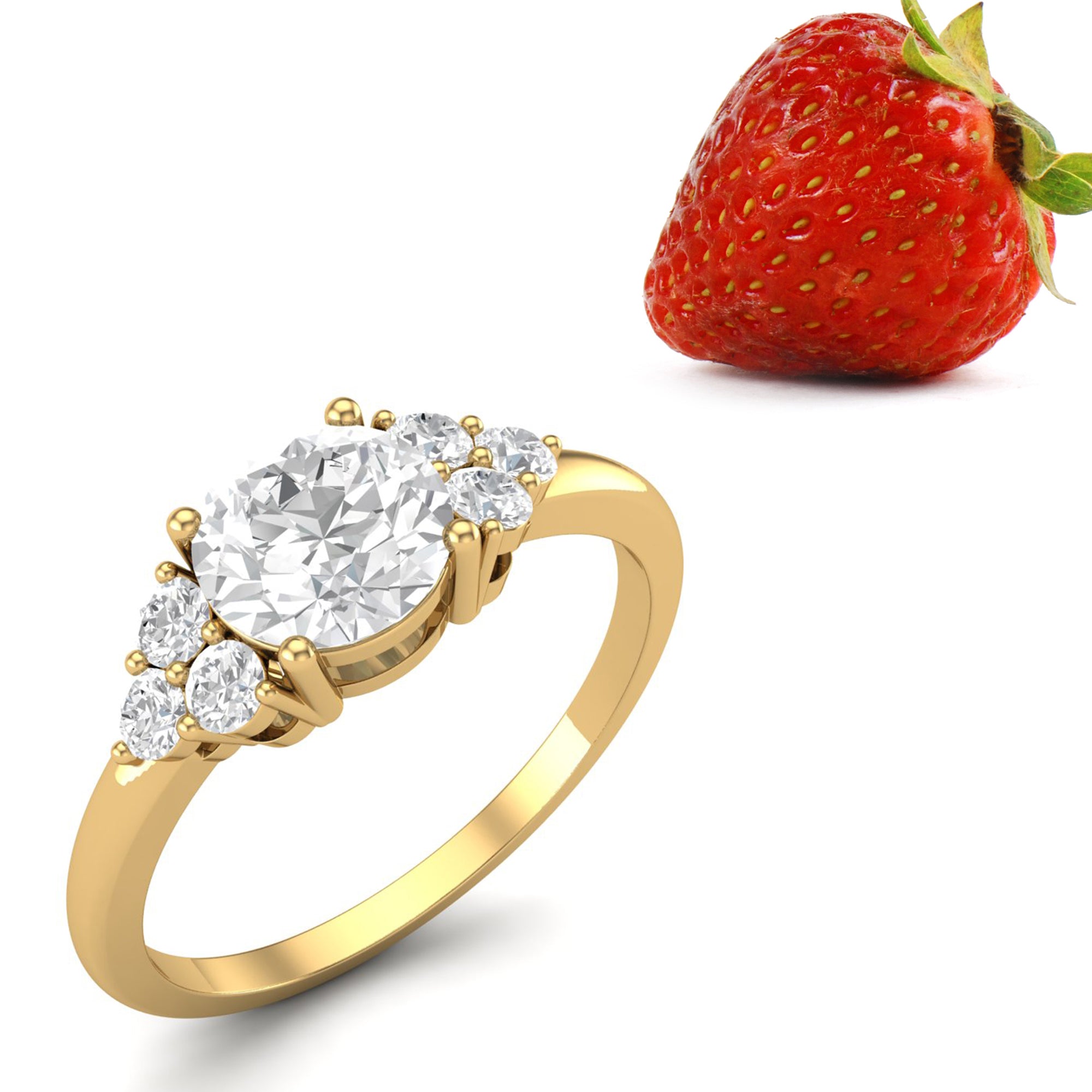 Moissanite Ring