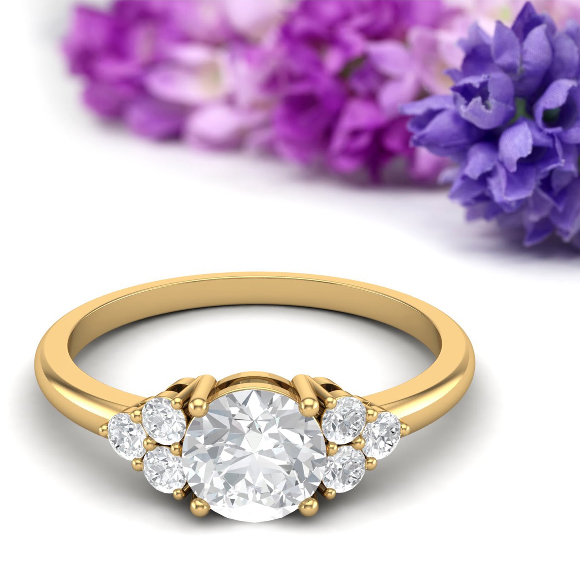 Moissanite Ring